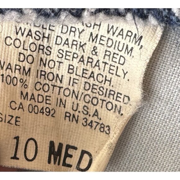 Vintage LEE Blue Moves High Waisted Mom Jeans 1980s Size 25 - Picture 7 of 8